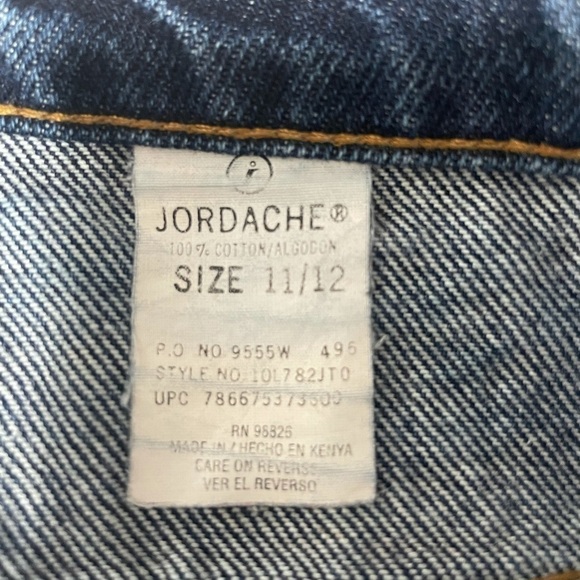 𝅺VINTAGE Jordache Dark Wash Wide Leg/Flare Jeans - Picture 6 of 10